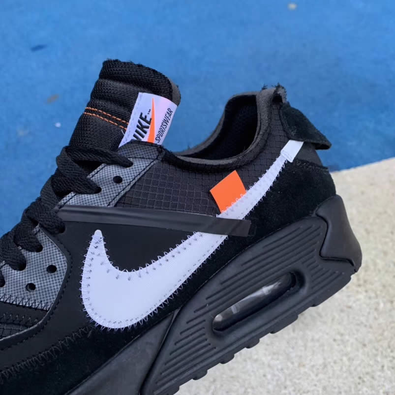 Off-White x Nike Air Max 90 V2 OW Black AA7293-001