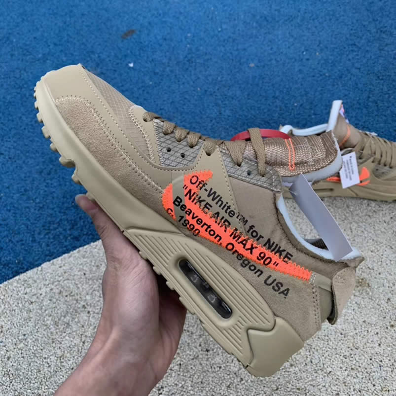 Off-White x Nike Air Max 90 'Desert Ore' AA7293-200