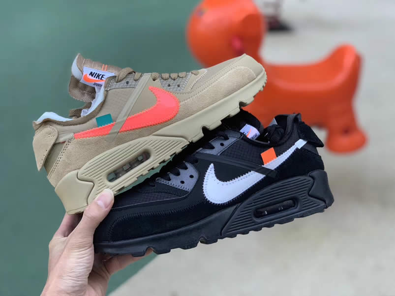 Off-White x Nike Air Max 90 'Desert Ore' AA7293-200 Pics