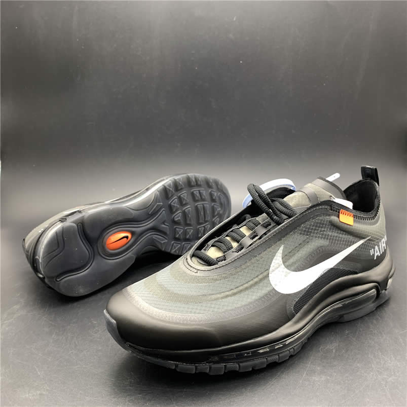 Off-White x Nike Air Max 97 OG 'All Black/Cone' AJ4585-001 Pics