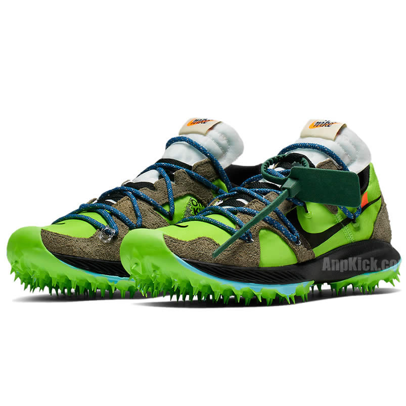 Off White Nike Zoom Terra Kiger 5 Green Athlete In Progress Cd8179 300 (3) - newkick.vip