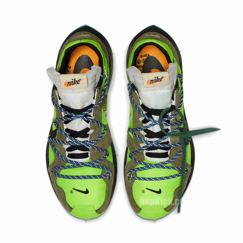 Off White Nike Zoom Terra Kiger 5 Green Athlete In Progress Cd8179 300 (4) - newkick.vip