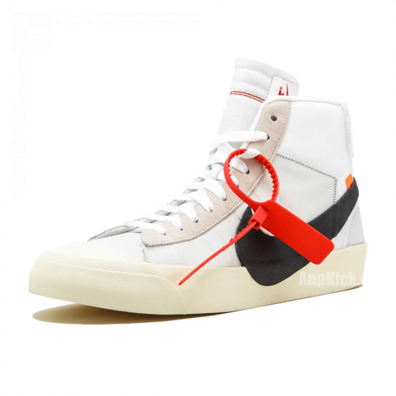 off white ow the 10 nike blazer mid white black aa3832-100