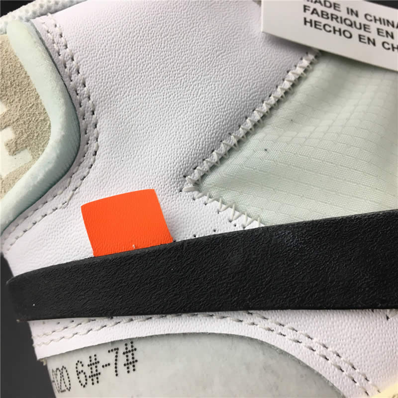 off white ow the 10 nike blazer mid white black pics aa3832-100