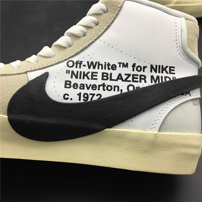 off white ow the 10 nike blazer mid white black pics aa3832-100