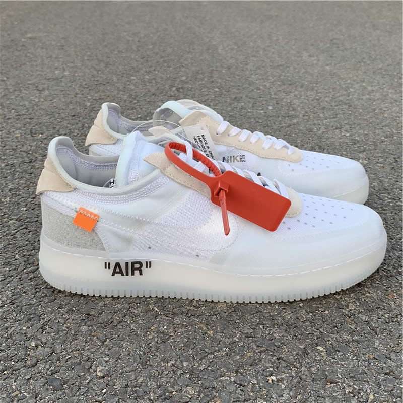 off white x nike air force 1 low white ao4606 100 pics