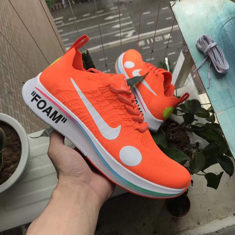 Off-White x Nike Zoom Fly Mercurial Flyknit Orange FIFA World Cup 2018 AO2115-800