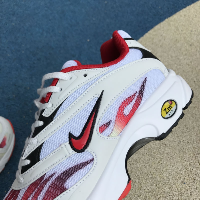 Supreme® x Nike Zoom Streak Spectrum Plus White/Habanero Red/Black AQ1279-100