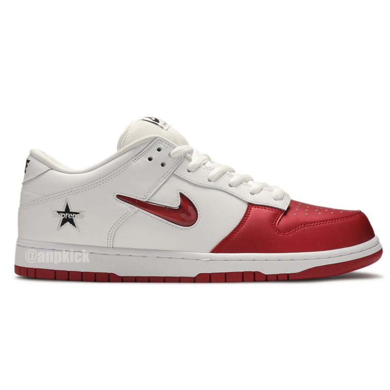 Supreme Nike Sb Dunk Low Red White 2019 Shoes Ck3480 600 (2) - newkick.vip