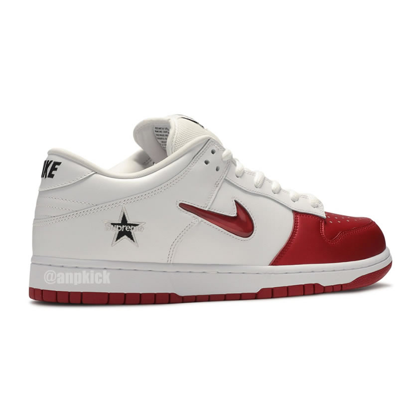 Supreme Nike Sb Dunk Low Red White 2019 Shoes Ck3480 600 (4) - newkick.vip