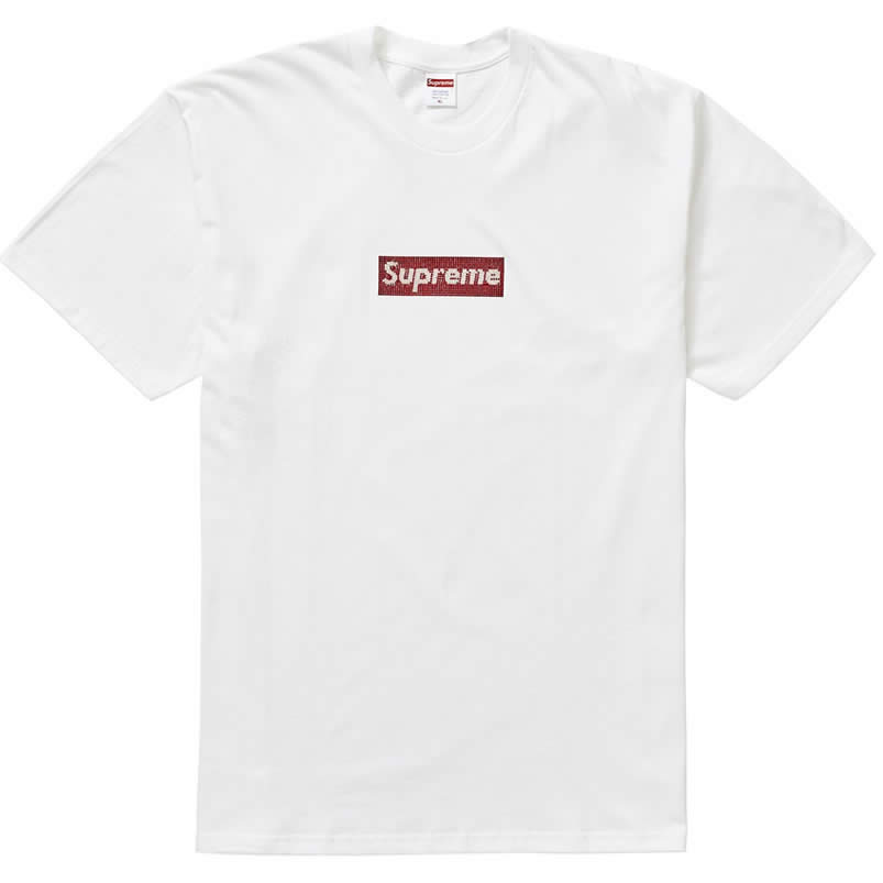 Supreme T Shirt Price White Black Red Design For Sale (1) - newkick.vip