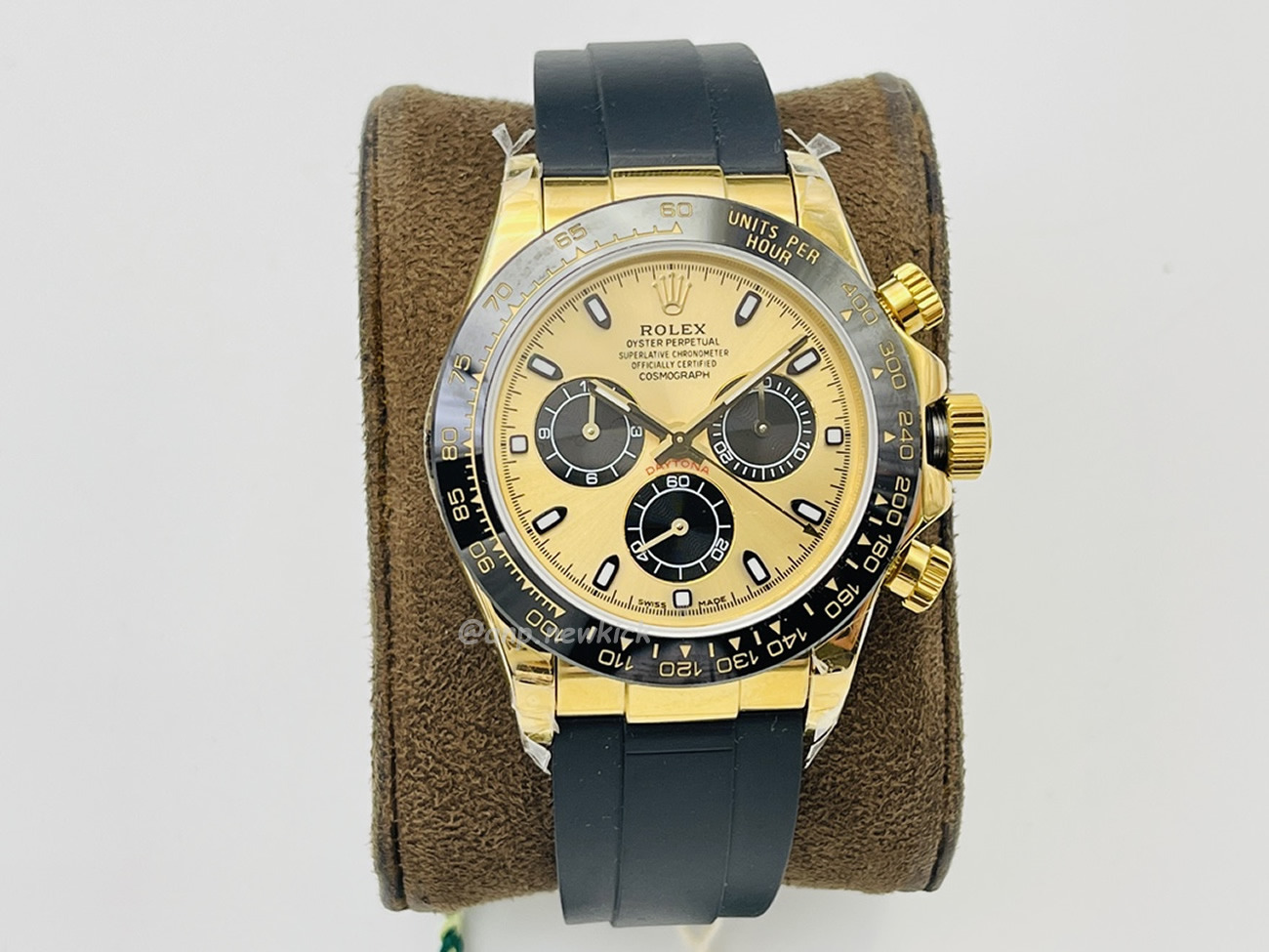 Rolex Daytona Champagne Colour And Black 116518ln 0048 (5) - newkick.vip