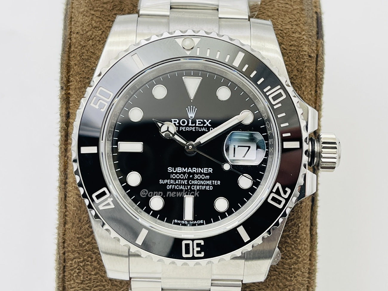 Rolex Submariner Royal Blue Hulk Black 126618lb (10) - newkick.vip