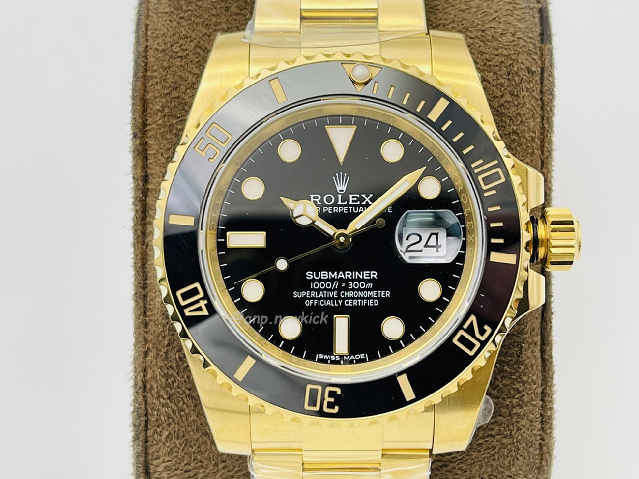 Rolex Submariner Royal Blue Hulk Black 126618lb (23) - newkick.vip