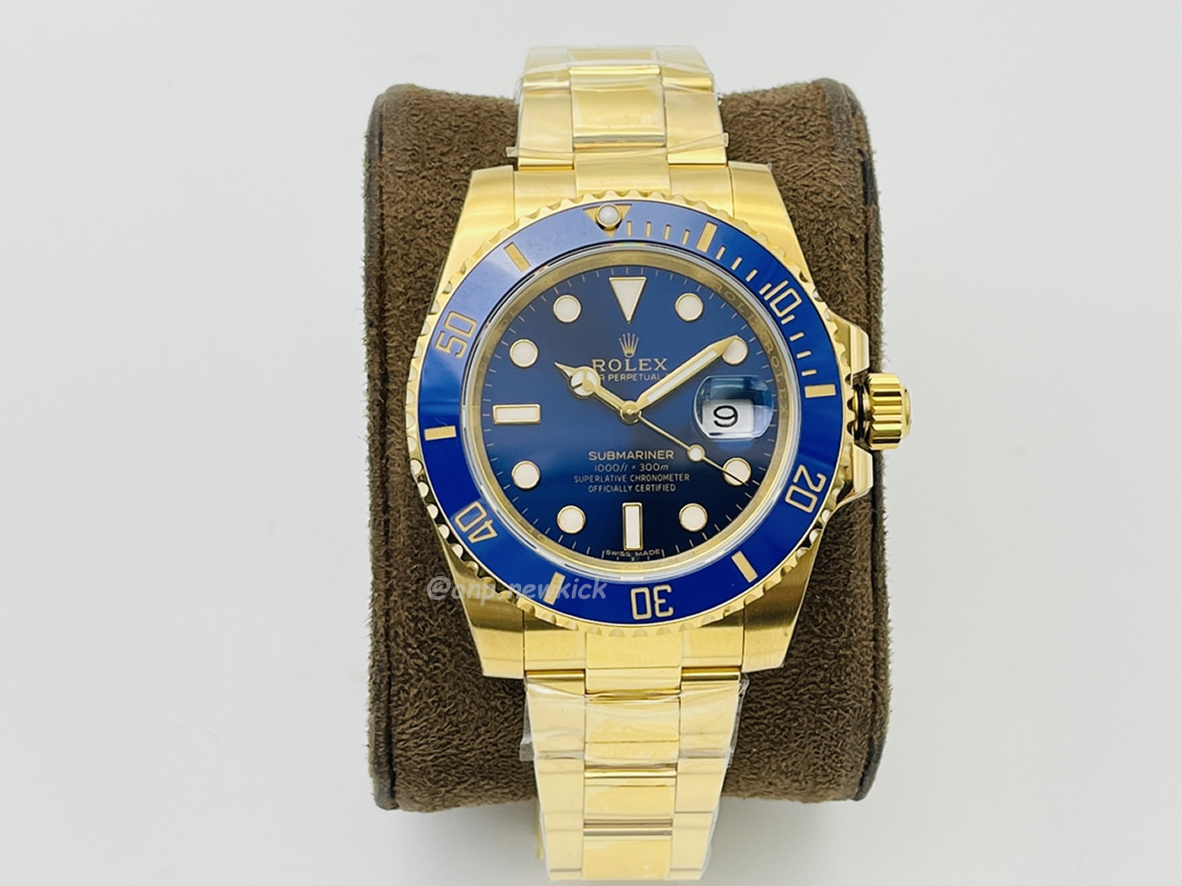 Rolex Submariner Royal Blue Hulk Black 126618lb (34) - newkick.vip