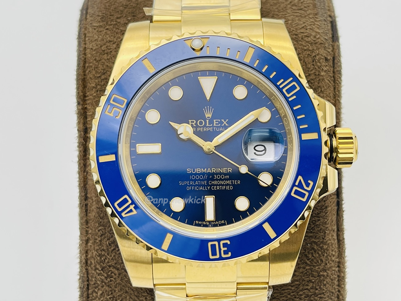 Rolex Submariner Royal Blue Hulk Black 126618lb (40) - newkick.vip