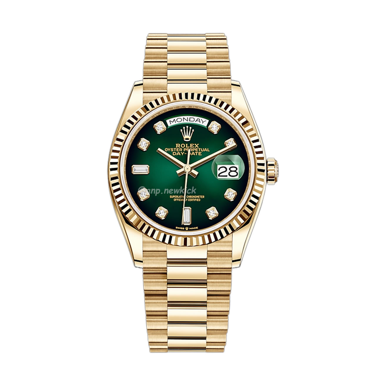 Rolex Day Date Olive Green 128238 0069 (1) - newkick.vip