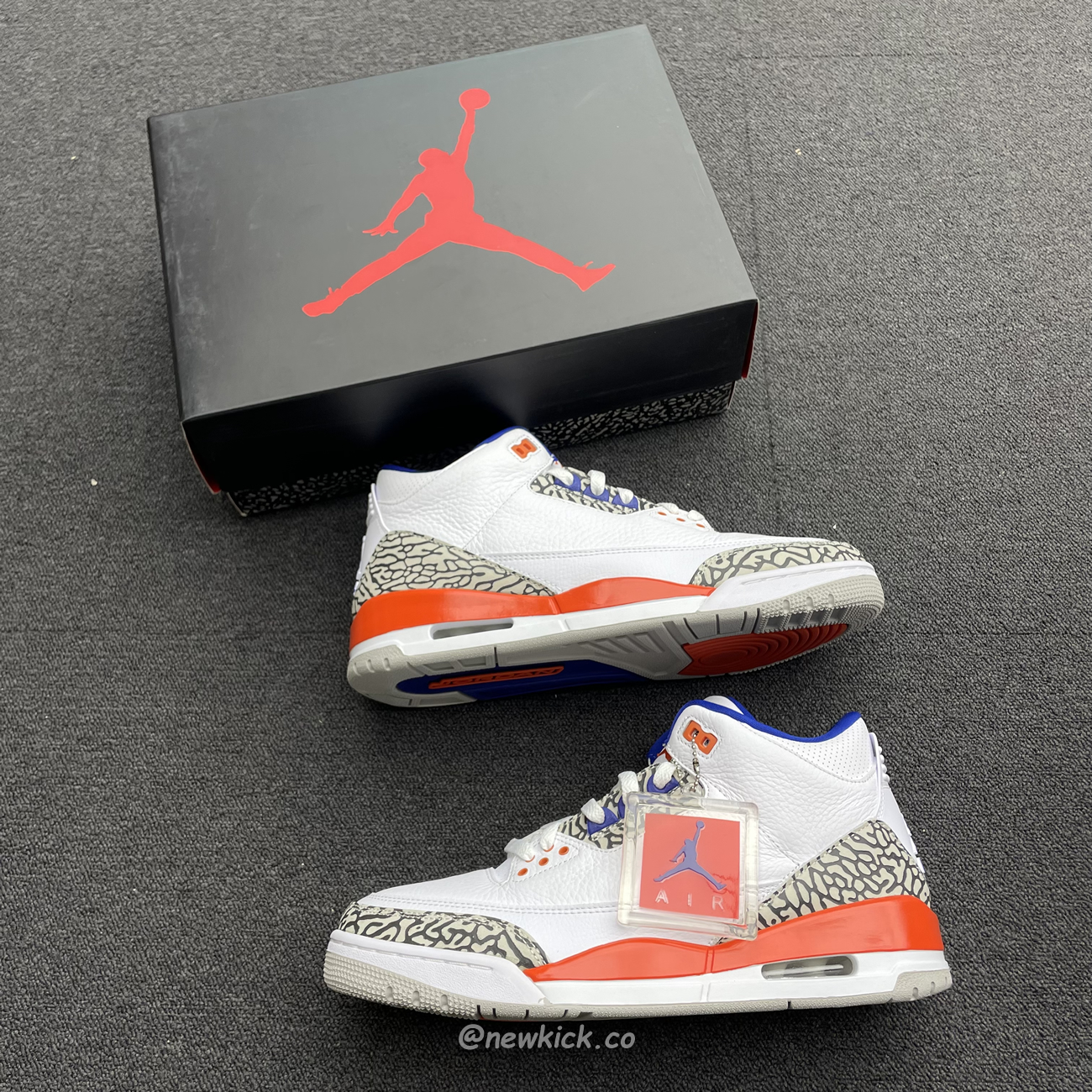 Air Jordan 3 Retro Knicks 136064 148 (12) - newkick.vip