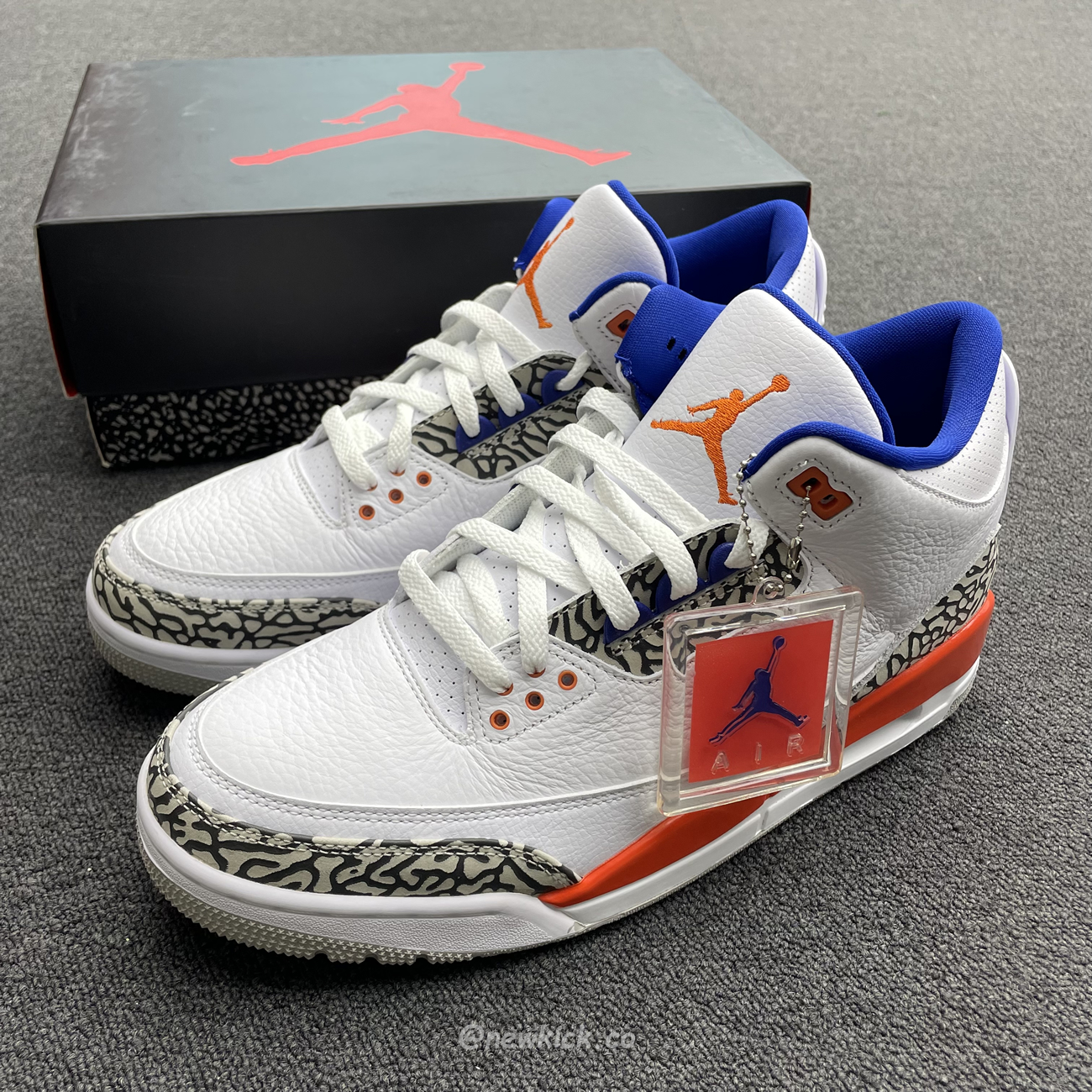 Air Jordan 3 Retro Knicks 136064 148 (9) - newkick.vip