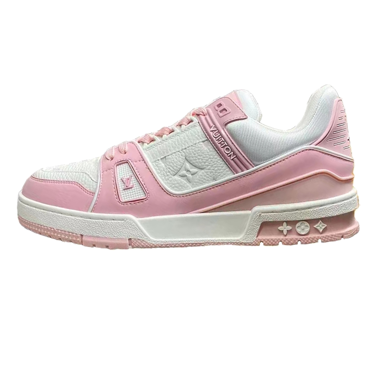 Lv Trainer Vuitton Sneaker Pink 1aa6w3 (11) - newkick.vip