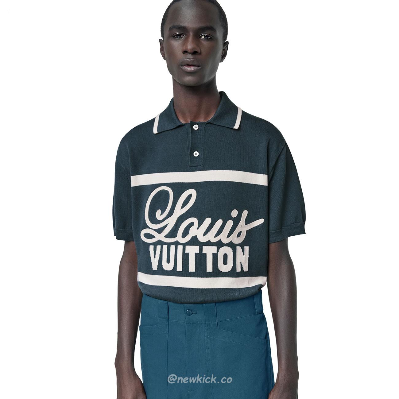 Louis Vuitton Vintage Cycling Polo Shirt 1aagmz (10) - newkick.vip