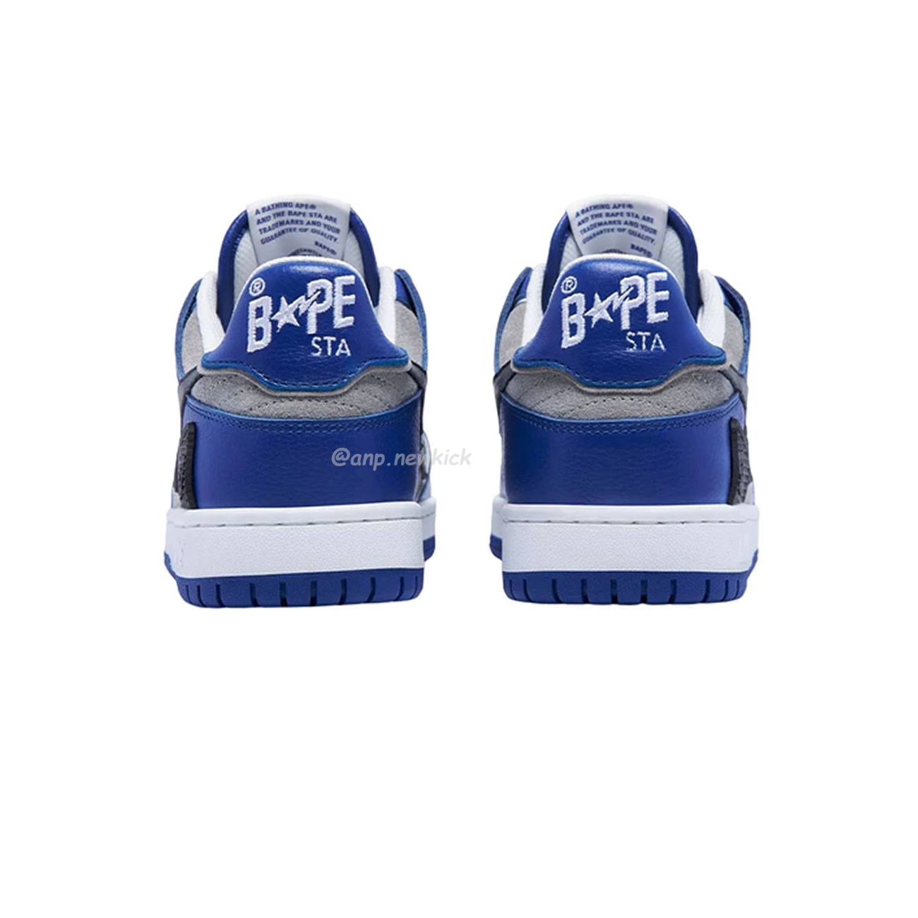 A Bathing Ape Bape Sk8 Sta Blue Grey 1i80 191 0101i80 291 010 (3) - newkick.vip