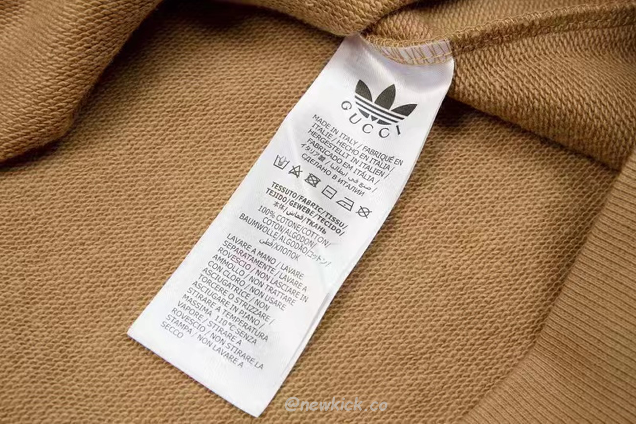 Adidas X Gucci Knitted Cotton Sweater 691638 Xjeml 2184 (10) - newkick.vip