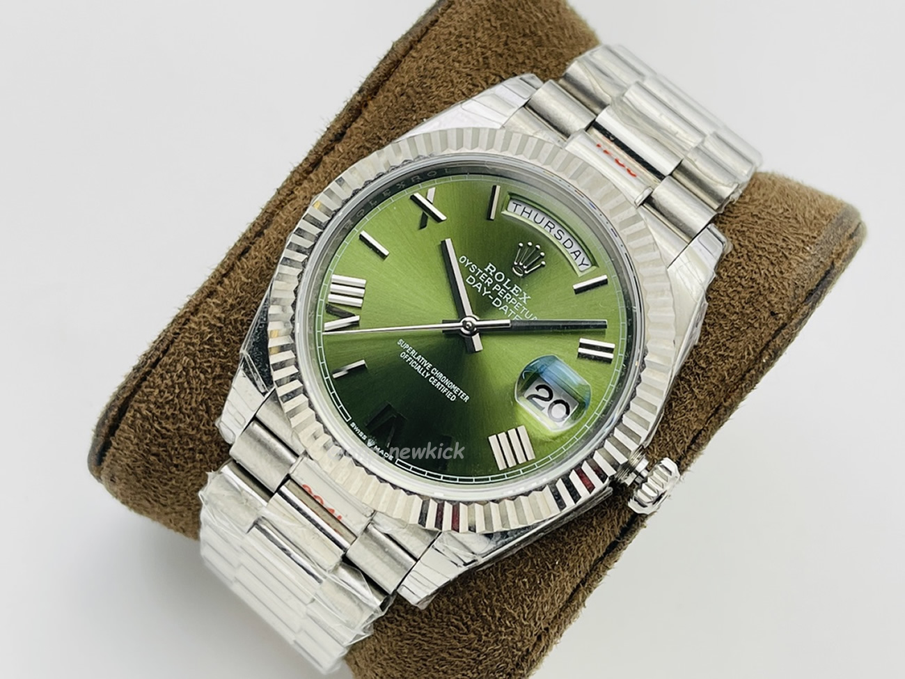 Rolex Day Date Olive Green 228239 0033 (10) - newkick.vip