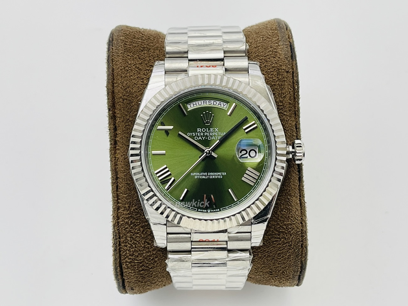 Rolex Day Date Olive Green 228239 0033 (2) - newkick.vip