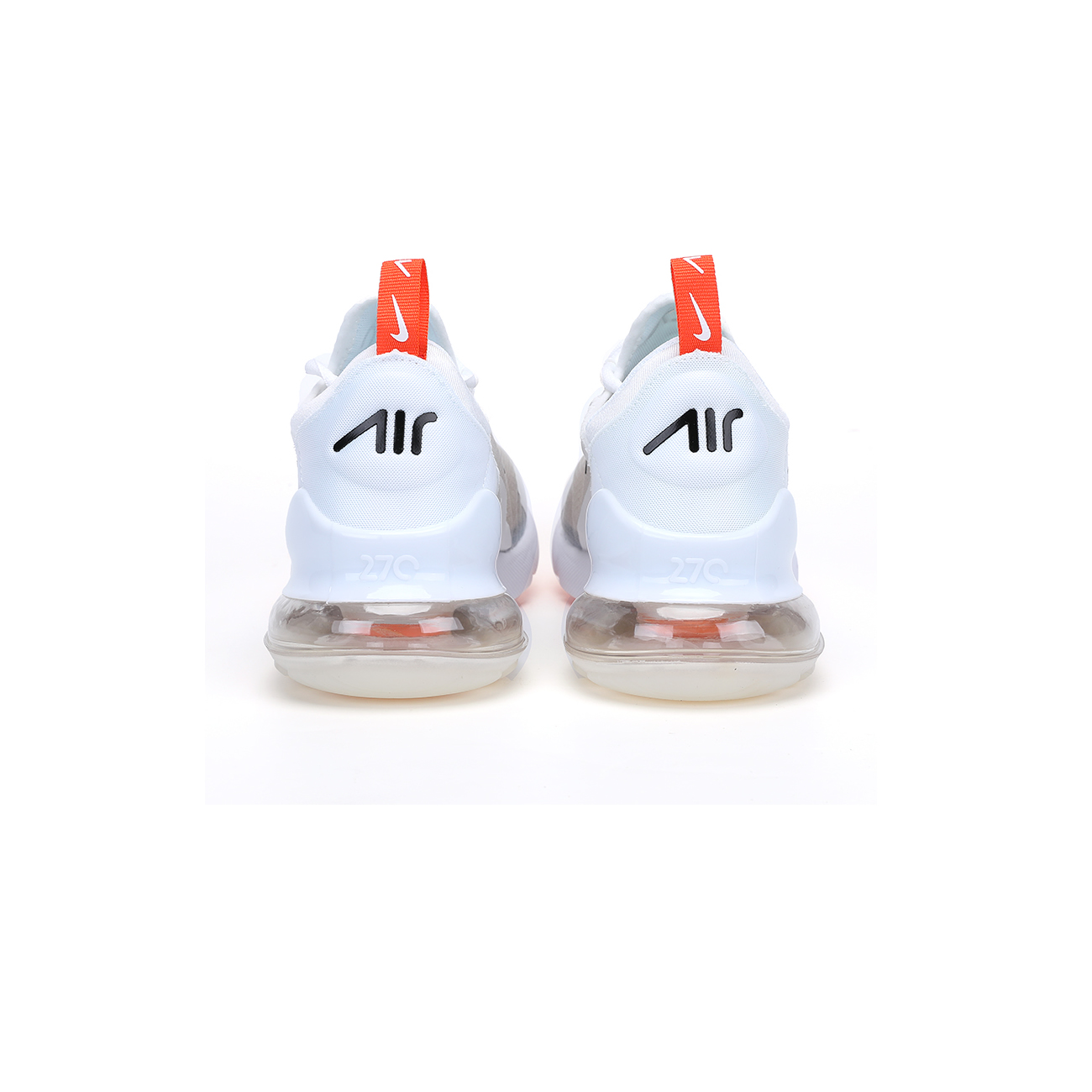 Nike Air Max 270 White Orange (2) - newkick.vip