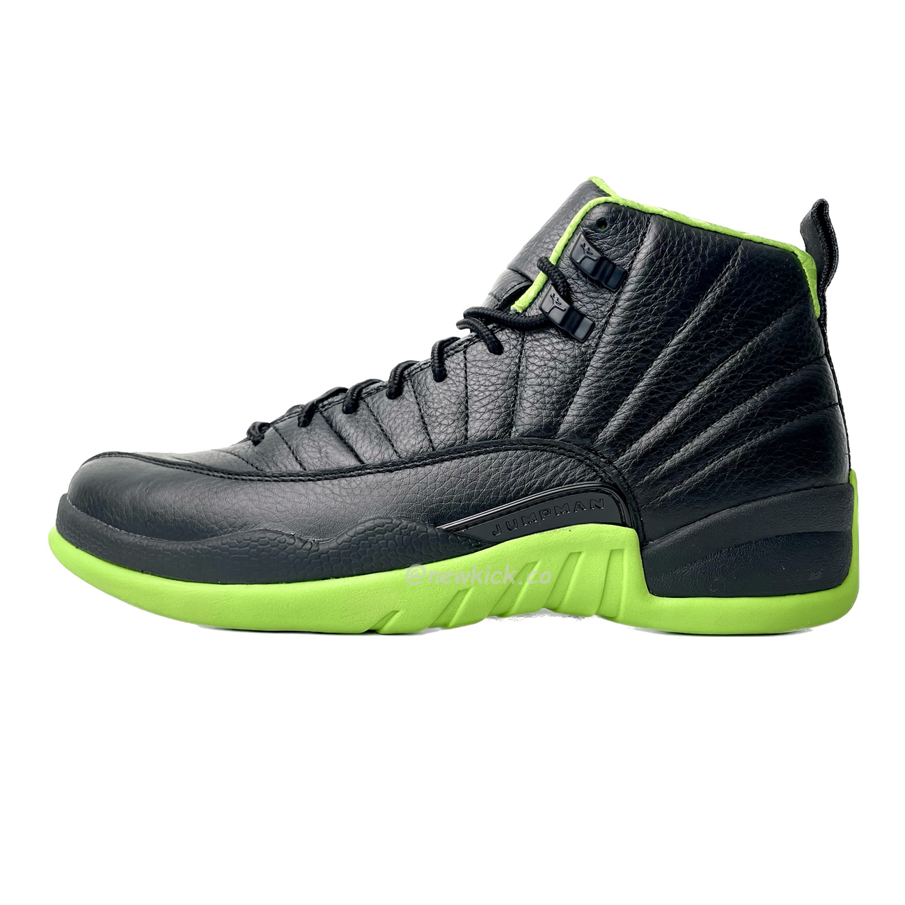 Air Jordan 12 Retro Black Green 280days Of Flight (9) - newkick.vip