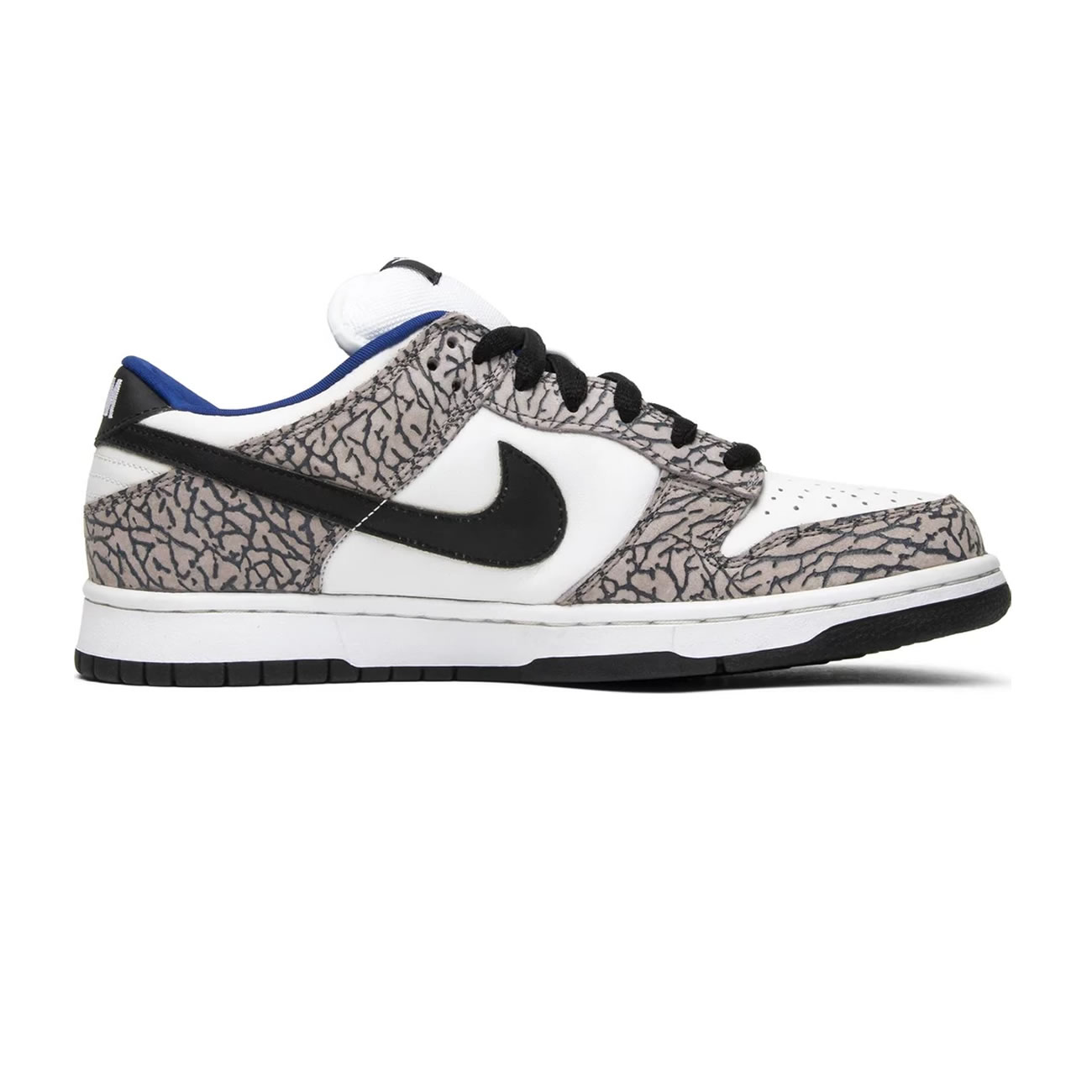 Nike Sb Dunk Low Supreme White Cement 304292 001 (5) - newkick.vip