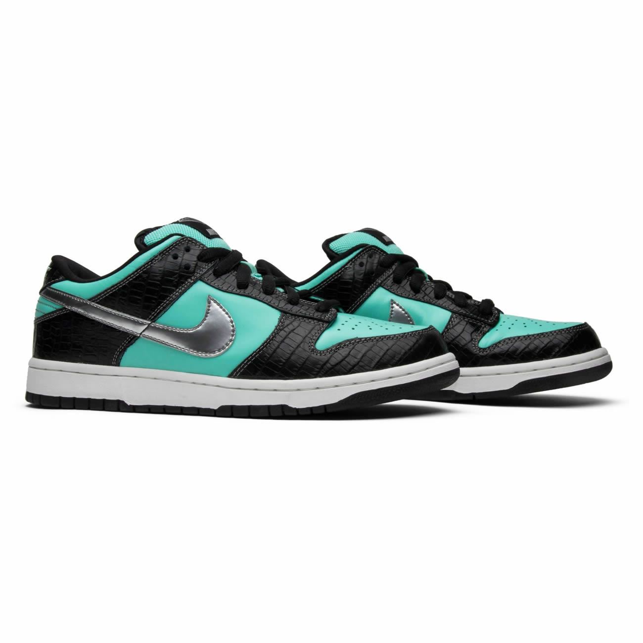 Nike Sb Dunk Low Diamond Supply Co. Aqua Blue 304292 402 (2) - newkick.vip