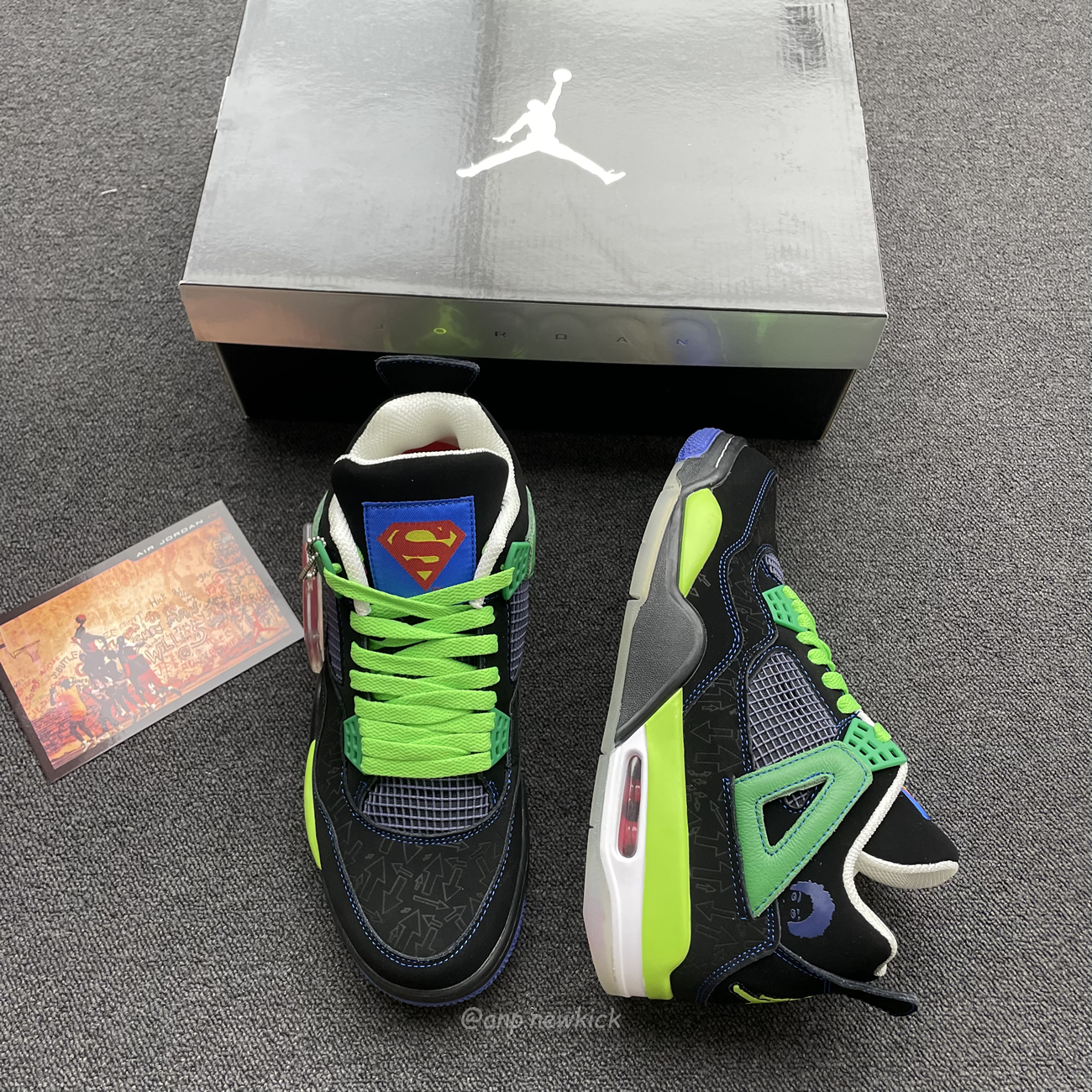 Air Jordan 4 Retro Doernbecher 308497 015 (7) - newkick.vip