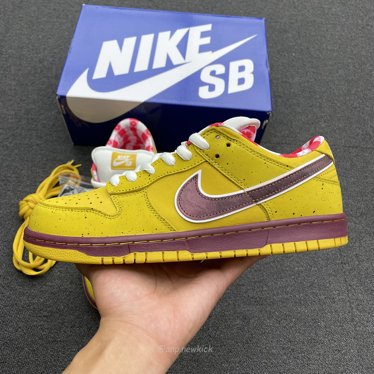 Nike Sb Dunk Low Yellow Lobster 313170 137566 (2) - newkick.vip