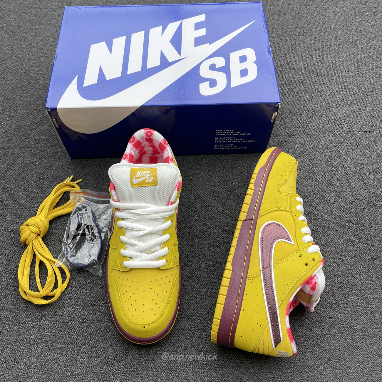 Nike Sb Dunk Low Yellow Lobster 313170 137566 (5) - newkick.vip