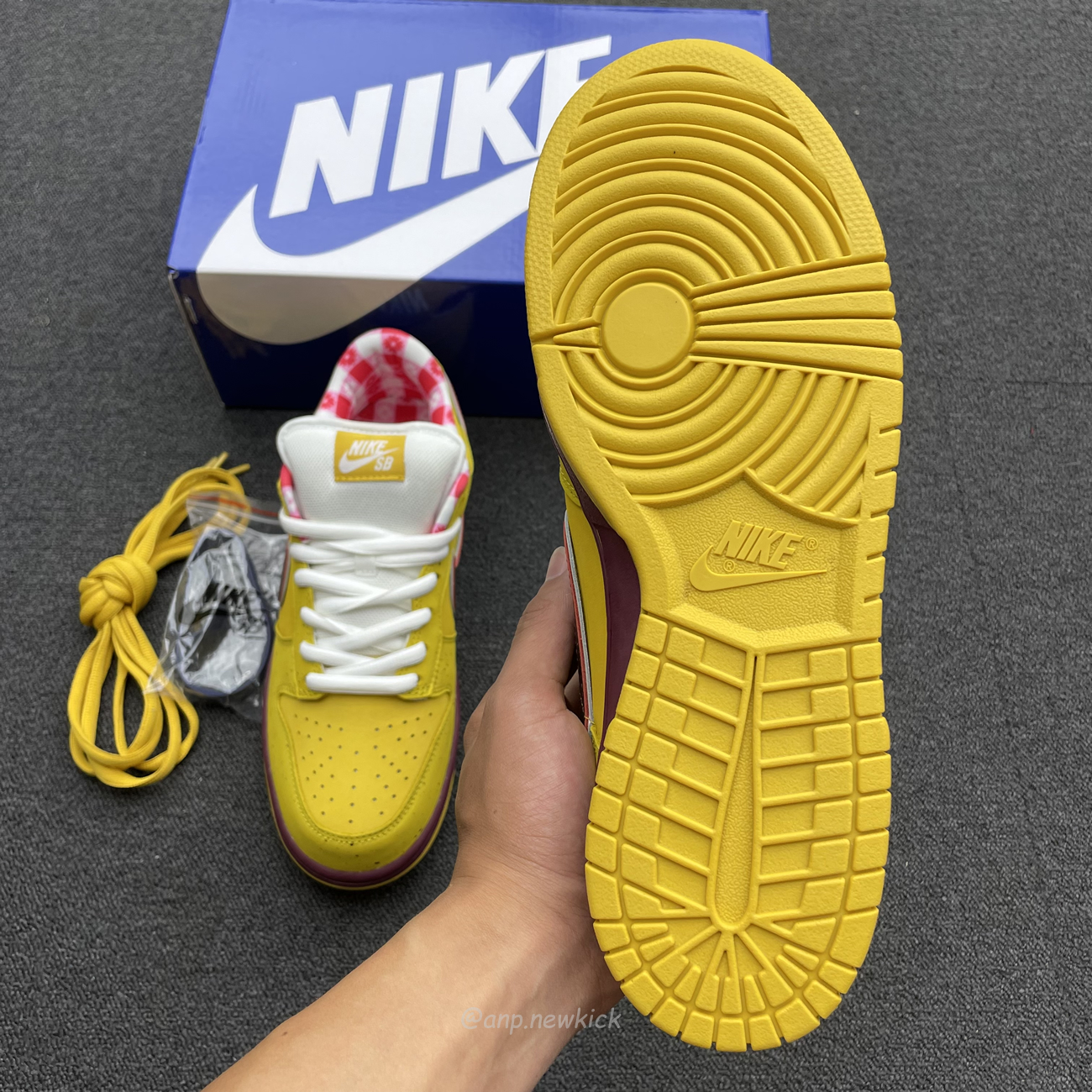 Nike Sb Dunk Low Yellow Lobster 313170 137566 (8) - newkick.vip