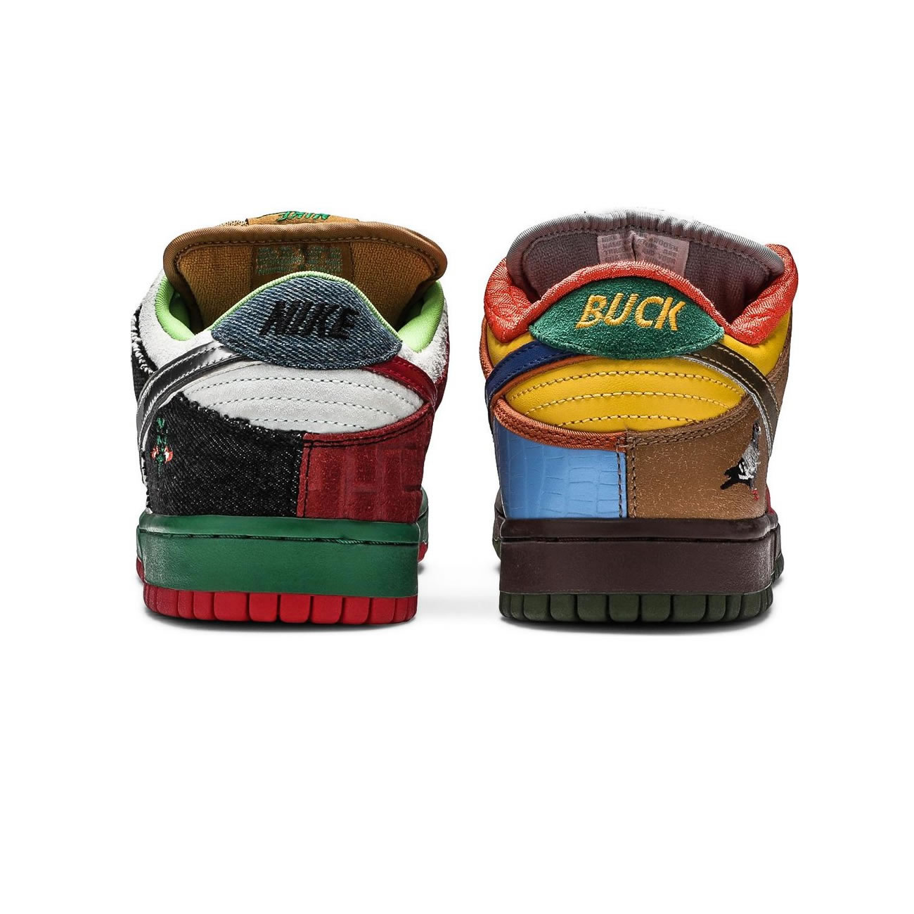 Nike Sb Dunk Low What The Dunk 318403 141 (4) - newkick.vip