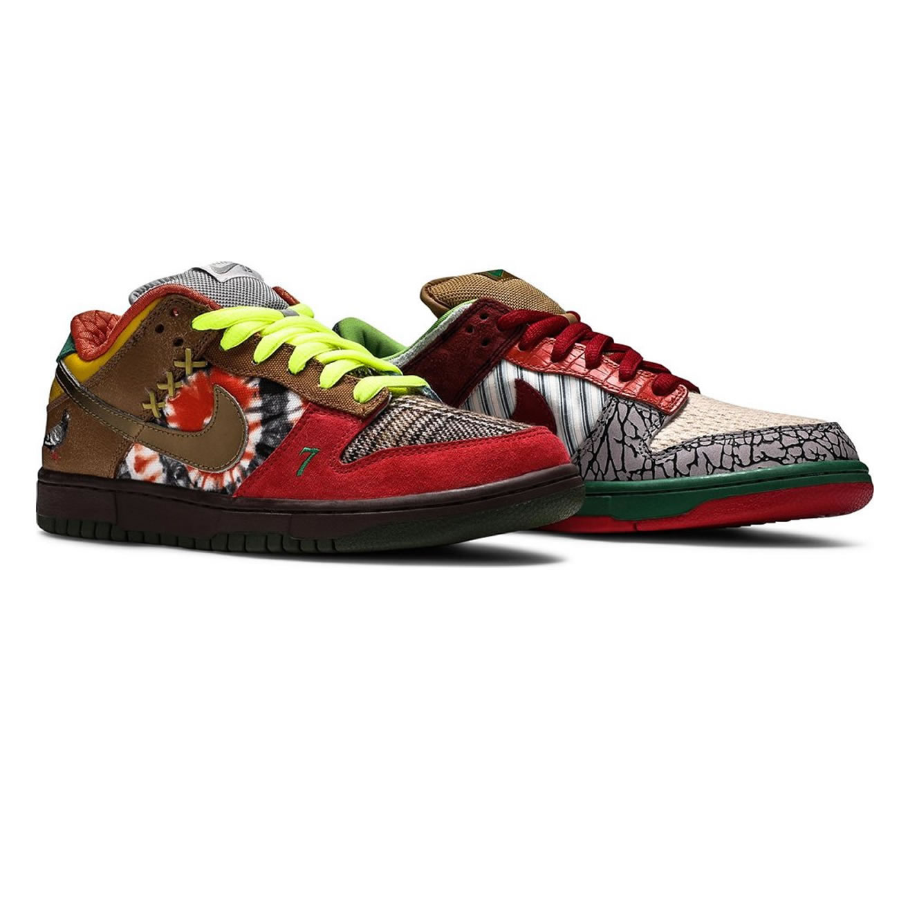 Nike Sb Dunk Low What The Dunk 318403 141 (5) - newkick.vip