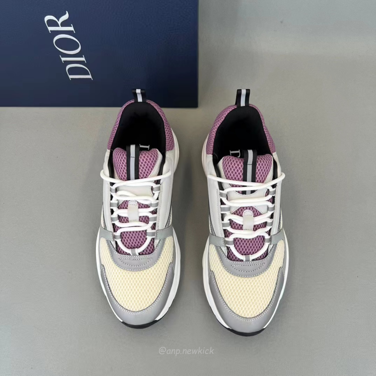 Dior B22 Cream Lavender Grey Beige (7) - newkick.vip