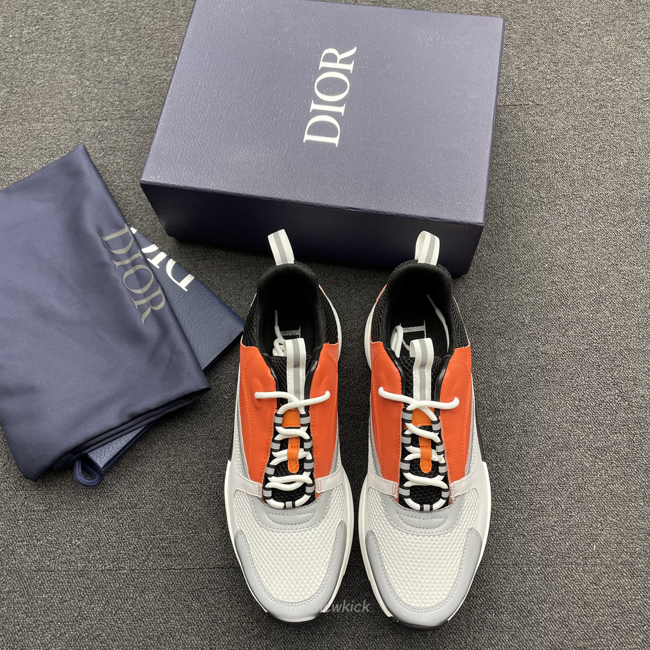 Dior B22 Orange White 3sn231yxx H369 (4) - newkick.vip