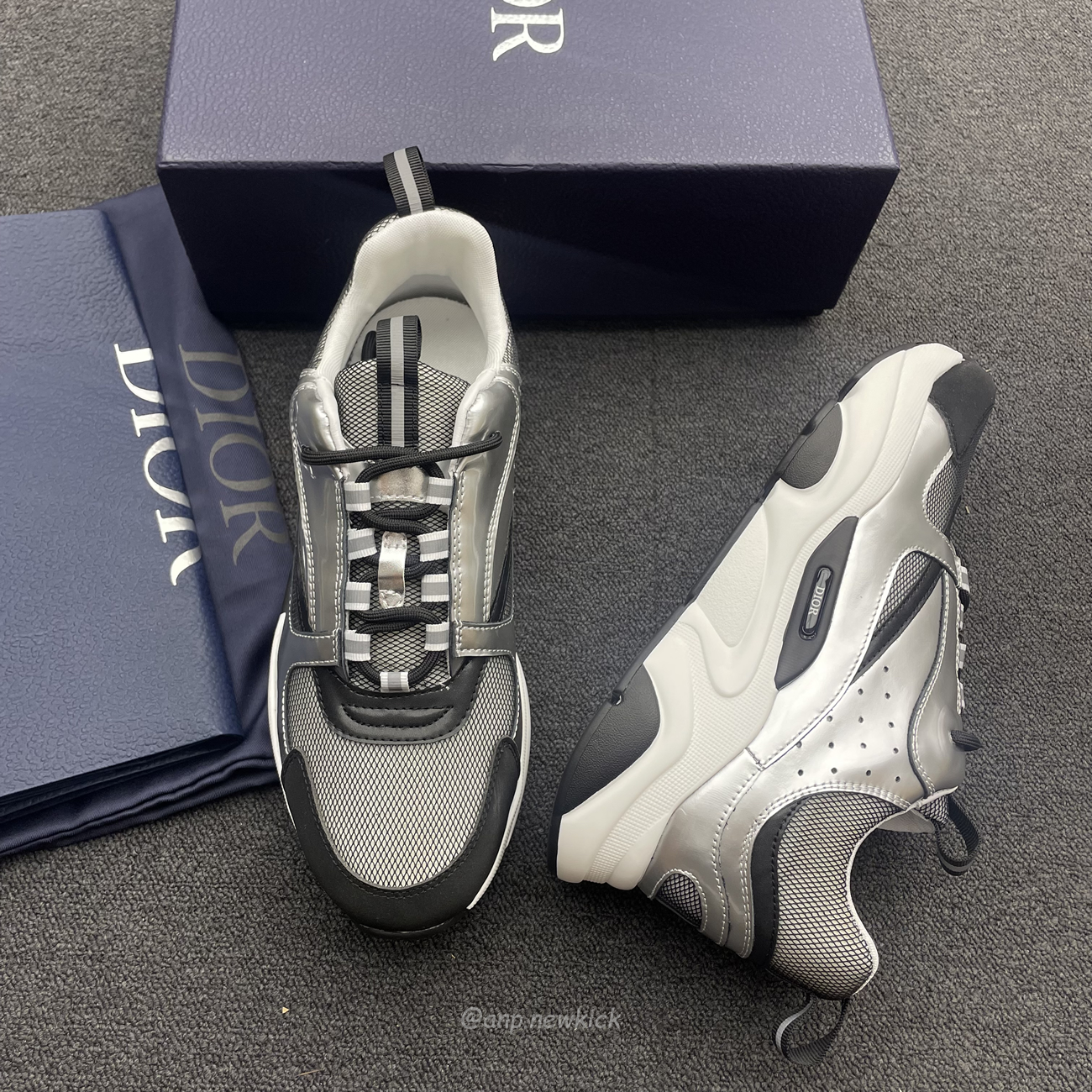 Dior B22 Silvery (5) - newkick.vip