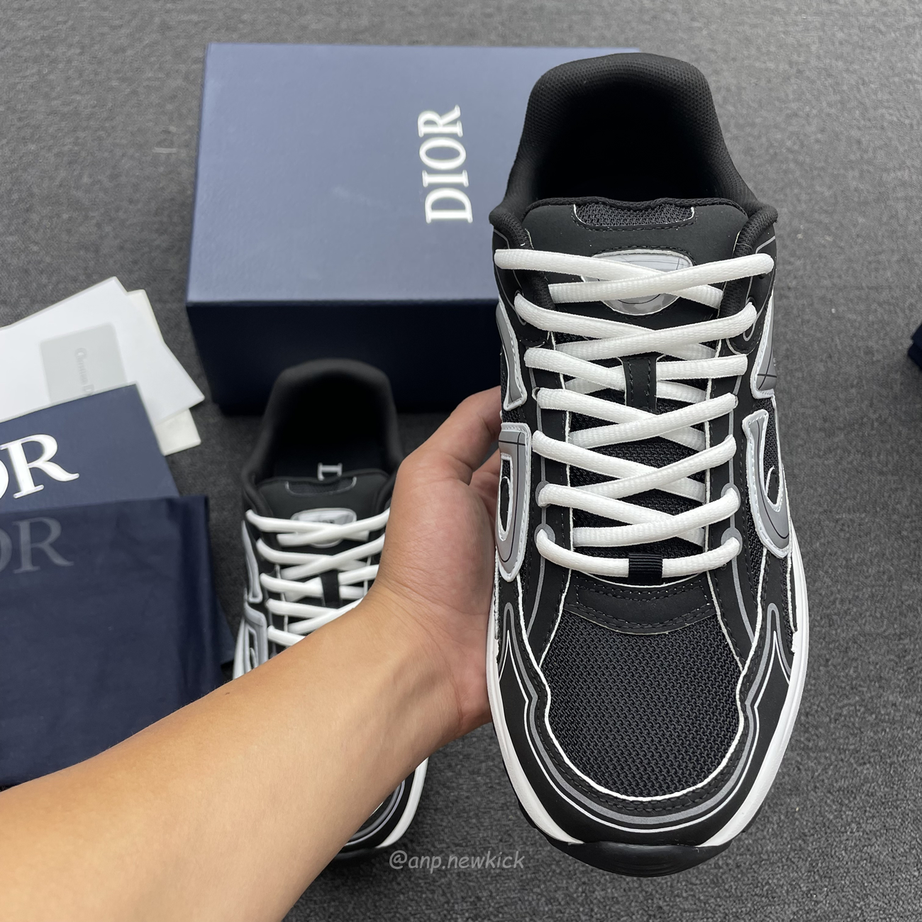 Dior B30 Black Grey Blue 3sn279zmb H969 (12) - newkick.vip