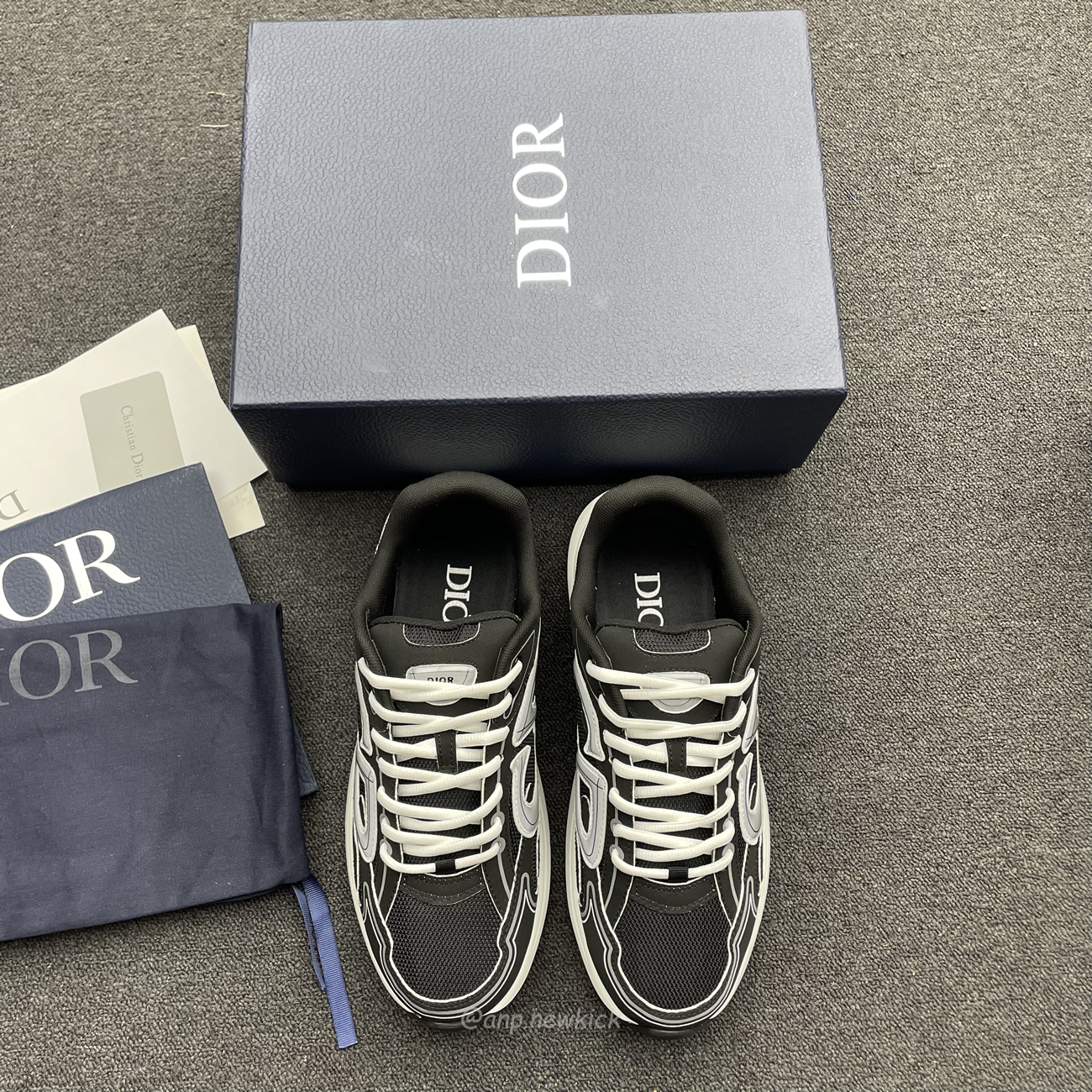 Dior B30 Black Grey Blue 3sn279zmb H969 (13) - newkick.vip