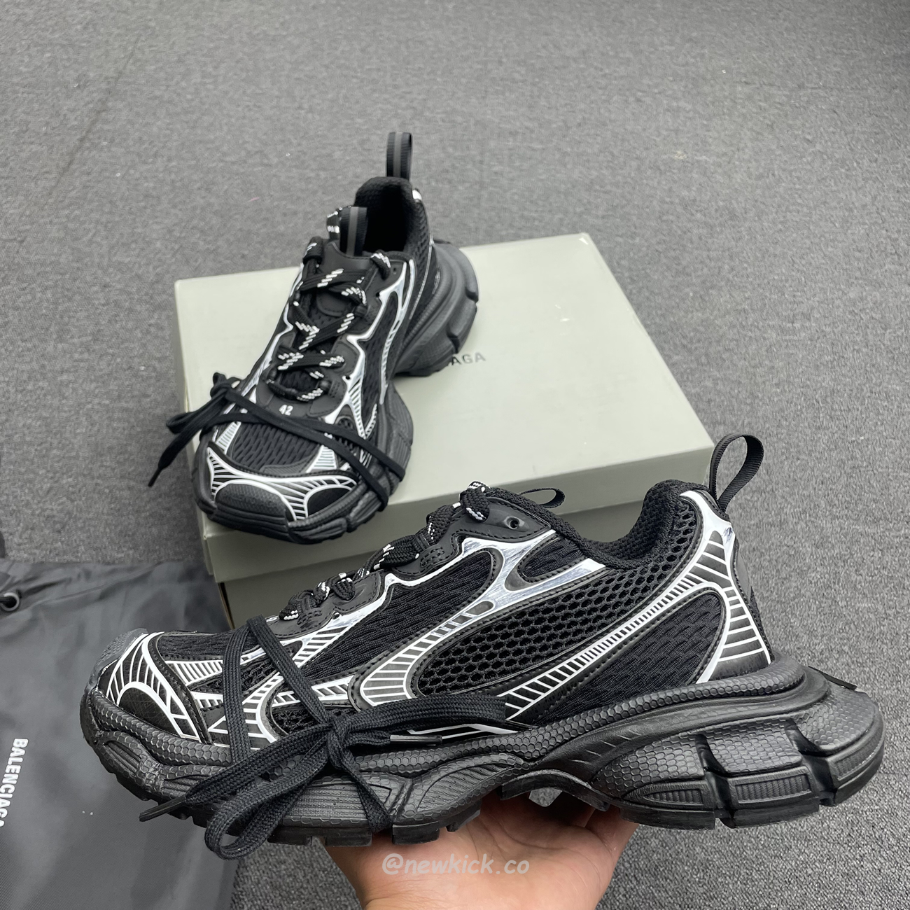 Balenciaga Black 2023 3xl Trainers (33) - newkick.vip