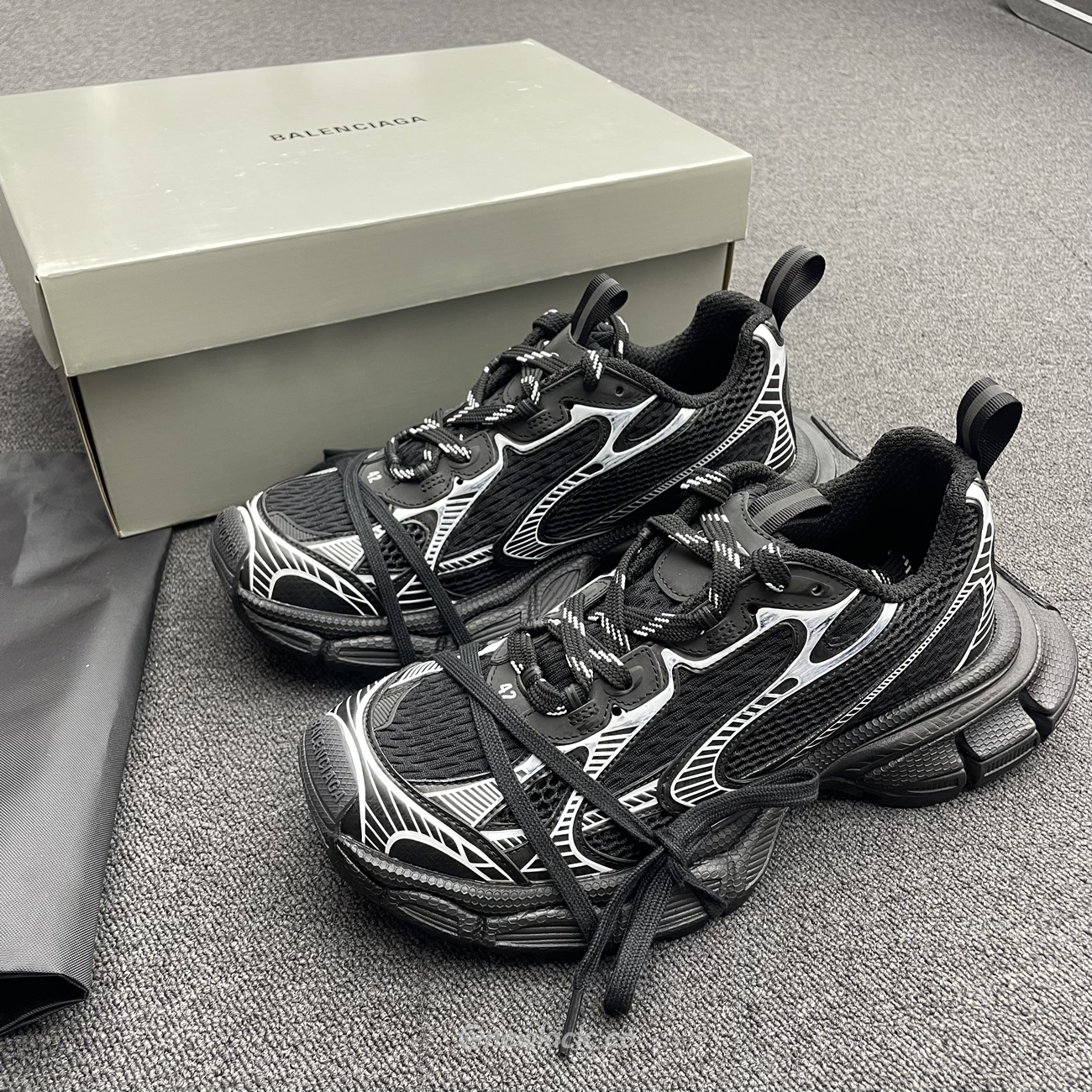 Balenciaga Black 2023 3xl Trainers (35) - newkick.vip