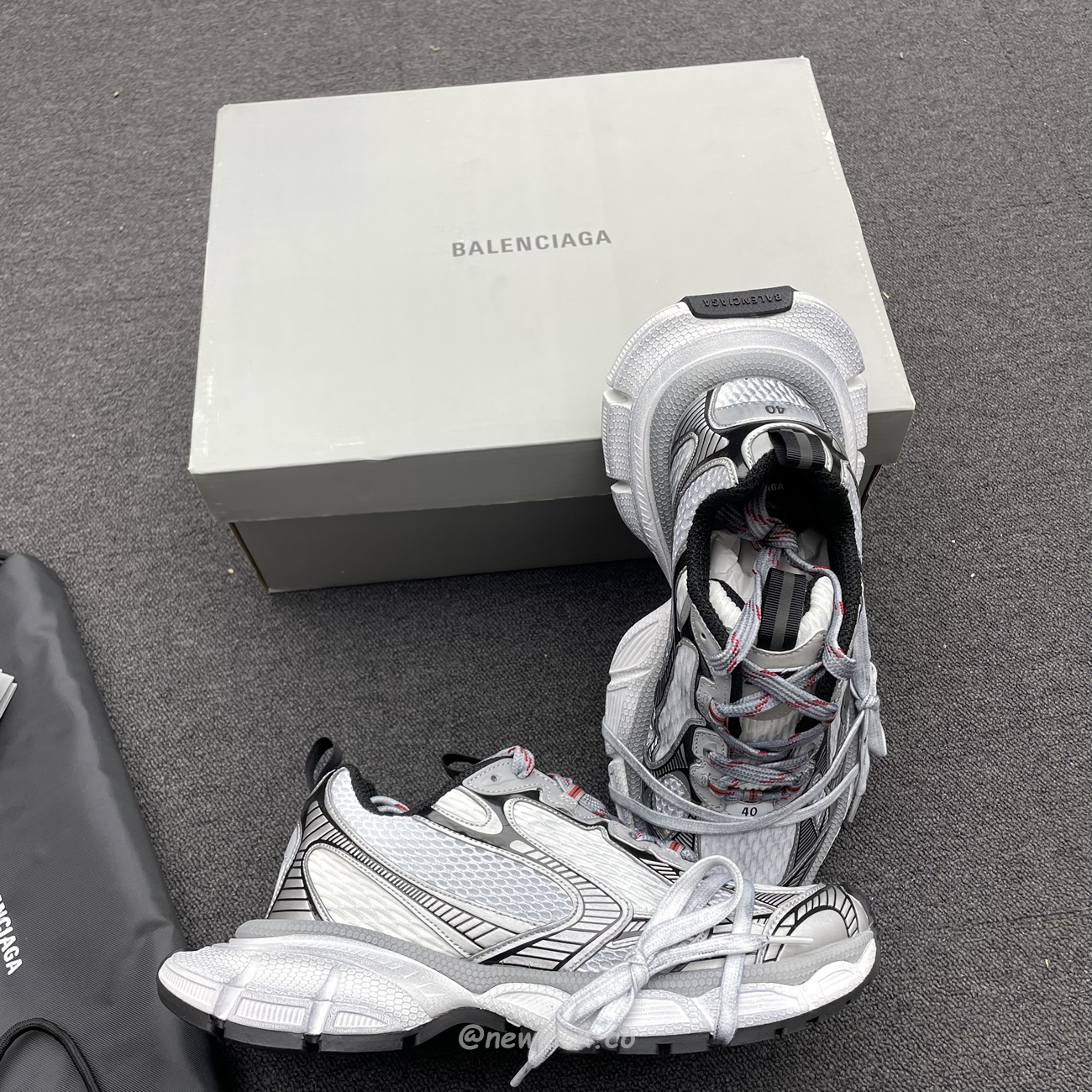 Balenciaga Black 2023 3xl Trainers Grey (2) - newkick.vip