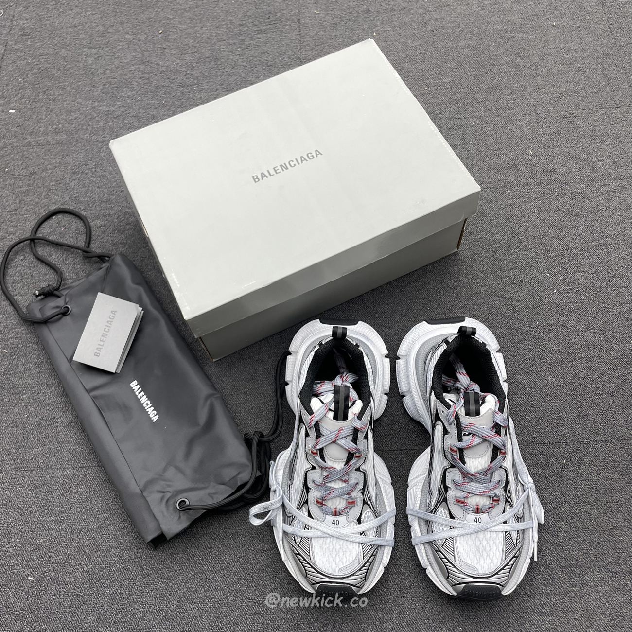 Balenciaga Black 2023 3xl Trainers Grey (8) - newkick.vip