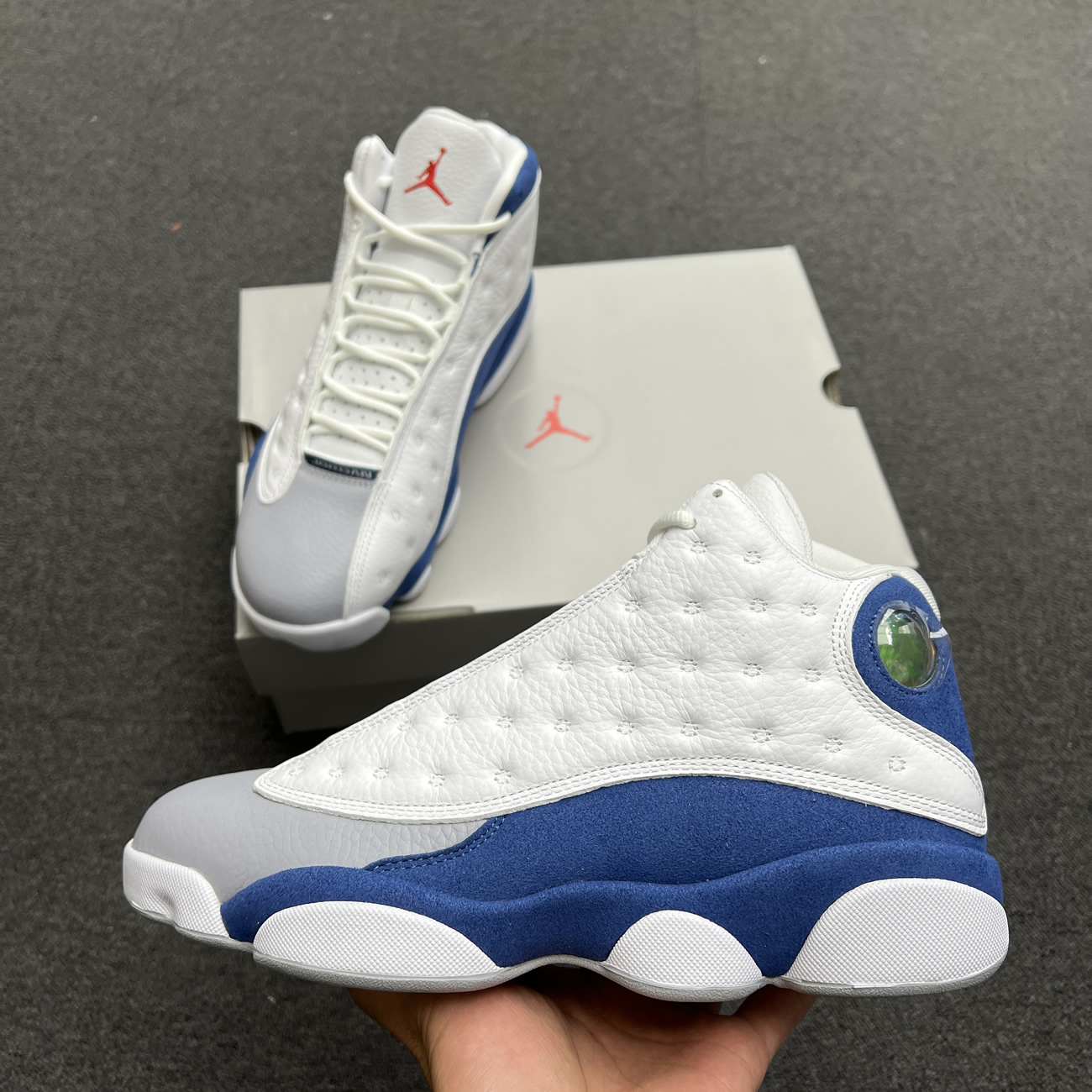 Air Jordan 13 Retro French Blue 414571 164 (14) - newkick.vip