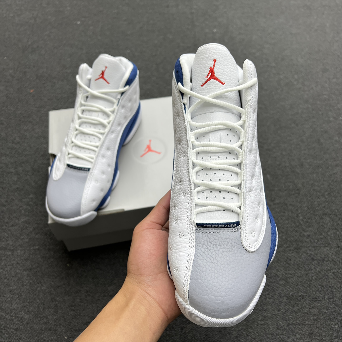 Air Jordan 13 Retro French Blue 414571 164 (8) - newkick.vip